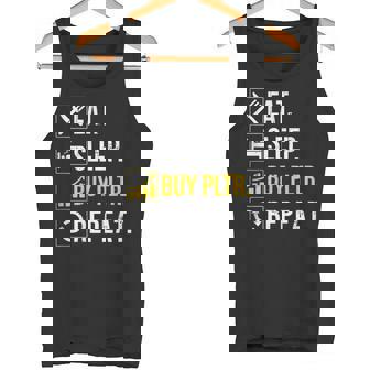 イートスリープインベストベスト Pltr購入パランティア投資。 タンクトップ - Kawaiitshirt