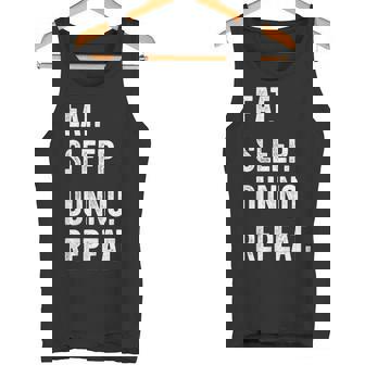 イート・スリープ・ディスクダンノ・リピート タンクトップ - Kawaiitshirt