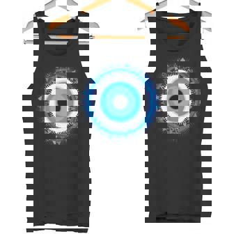 イーブルアイシャツ トルコの目 ナザール 邪悪なギリシャ語から守る タンクトップ - Kawaiitshirt