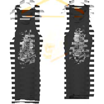 ウイスキー、シガー、チョコレート、オリジナルウイスキーアイデア タンクトップ - Kawaiitshirt