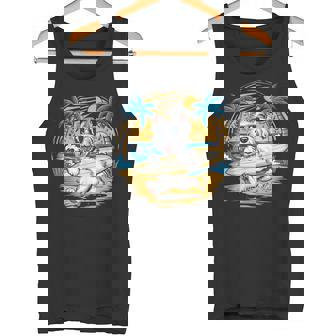 ウエスト・ハイランド・ホワイト・テリア・アム・ストランド タンクトップ - Kawaiitshirt