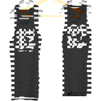 エイティツー 数字 82 ナンバー タンクトップ - Kawaiitshirt