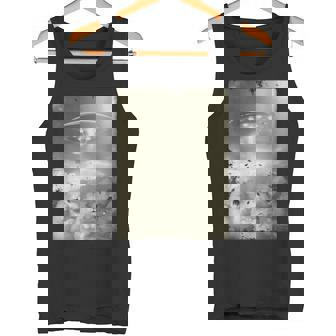 エイリアン Ufo の侵略 面白いハムスターの自撮り タンクトップ - Kawaiitshirt