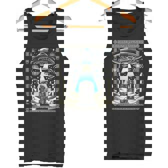 エジプトufoと柱のスターゲート Egypt Ufo Openingtargate タンクトップ - Kawaiitshirt