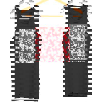 エッシャーにインスパイアされた鳥のテッセレーション。 タンクトップ - Kawaiitshirt