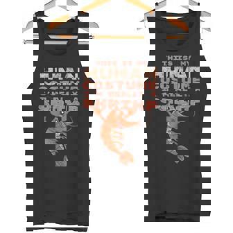 エビ 面白い人間のコスチューム レトロ エビやザリガニ タンクトップ - Kawaiitshirt