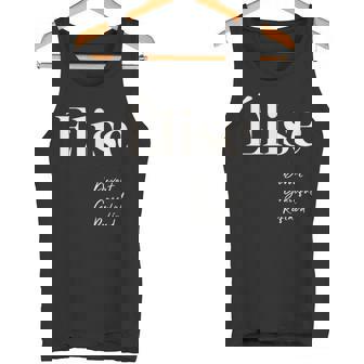 エリーゼ 威厳があり、優雅で洗練された タンクトップ - Kawaiitshirt