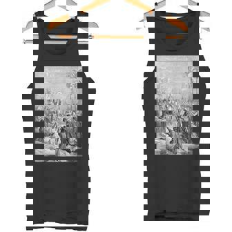 エルサレムへのイエスの参入 グスターヴ・ドーレ聖書芸術 タンクトップ - Kawaiitshirt