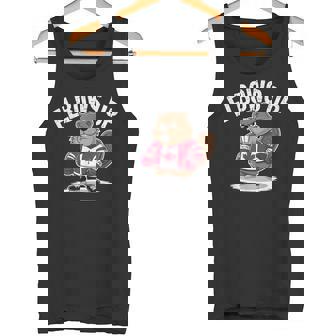 エルボーズ アップ ホッケー ビーバー カナダ人 誇り高き北 強くて自由 タンクトップ - Kawaiitshirt