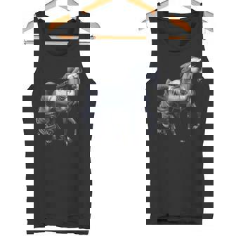 エレガントなアラビア馬のデザイン、馬好きに最適です。 タンクトップ - Kawaiitshirt