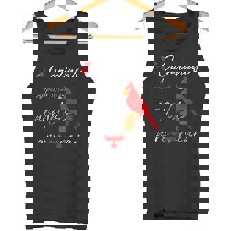 エンジェルが近くにいるとカーディナルが現れる タンクトップ - Kawaiitshirt