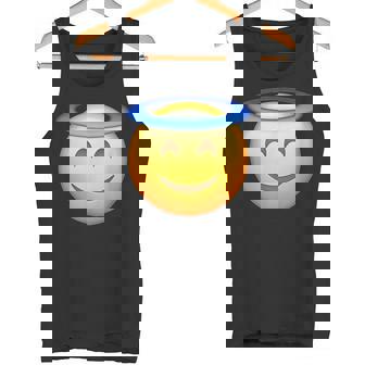 エンジェルスマイリー絵文字 タンクトップ - Kawaiitshirt