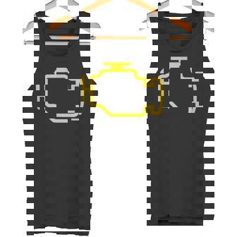 エンジンライトをチェック タンクトップ - Kawaiitshirt