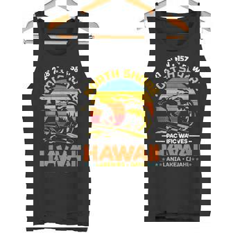 オアフ島のラニアケアビーチノースショアサーフィンハワイオアフ島 タンクトップ - Kawaiitshirt