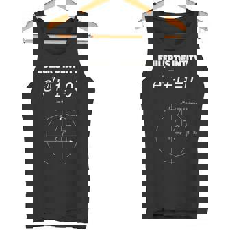 オイラーのアイデンティティ数学方程式 タンクトップ - Kawaiitshirt