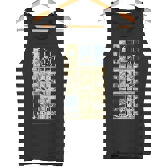 オカルト精神活性植物サイケデリックゴシック薬タロット タンクトップ - Kawaiitshirt