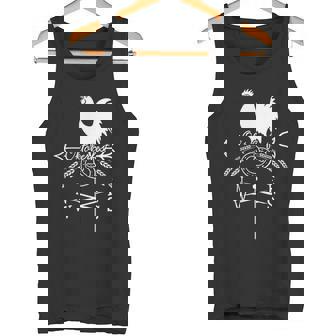 オクトーバーフェスト 風見鶏 コスチューム オンドリとプレッツェルの矢 タンクトップ - Kawaiitshirt