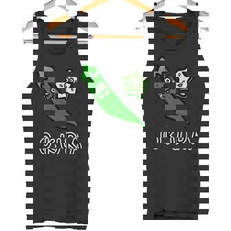 オクラさん タンクトップ - Kawaiitshirt