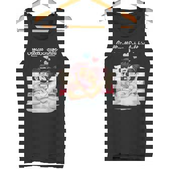 オフィシャルスリープシャツ面白いカップルロマンチックギフト タンクトップ - Kawaiitshirt