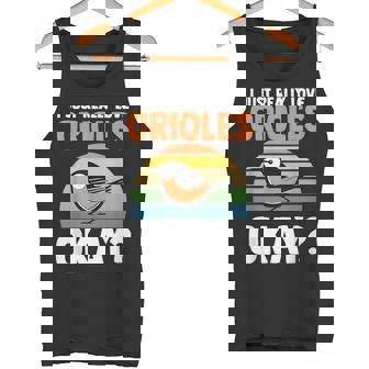 オリオールズが本当に好きだいいか？オリオール タンクトップ - Kawaiitshirt