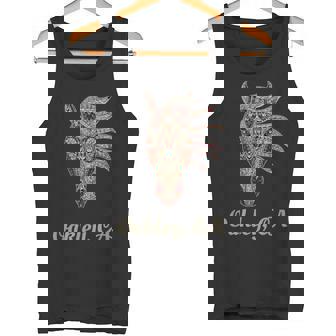 オークリー、カリフォルニア幾何学 トライバルカントリーアート タンクトップ - Kawaiitshirt