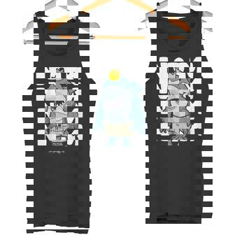 オーシャンキング シャーク ハングリーシャーク キング Eat Now Nom タンクトップ - Kawaiitshirt