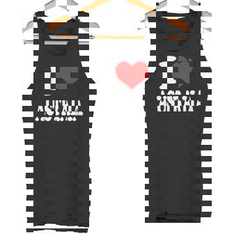 オーストラリア アイ・ハート・オーストラリア アイ・ラブ・オーストラリア タンクトップ - Kawaiitshirt