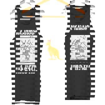 オーストリアにカンガルーはいない 愉快なオーストリア旅行 タンクトップ - Kawaiitshirt