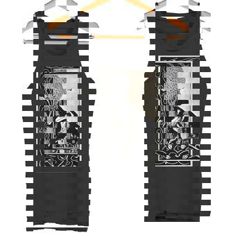 オーブリー・ビアズリー作「女に似た悪魔」1893 タンクトップ - Kawaiitshirt