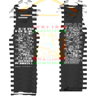 オールイタリアンブレインローミーム-イタリアンブレインロット タンクトップ - Kawaiitshirt