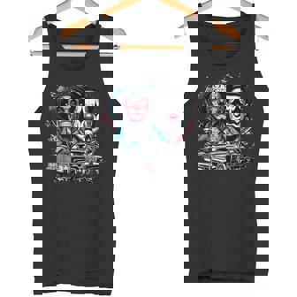 オールドスクールチョロチカーノギャングスターアート タンクトップ - Kawaiitshirt