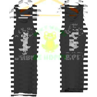 カエルの愛好家や教育者向けのかわいいカエルの先生のデザイン。 タンクトップ - Kawaiitshirt