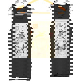 カエル浮世絵 アニメ 日本美術 タンクトップ - Kawaiitshirt