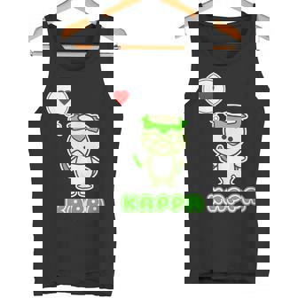 カッパくん『ハート』河童【どうぶつフレンズ】妖怪 ゆるくて かわいい キャラクター イラスト タンクトップ - Kawaiitshirt