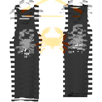 カニ ウニ タコ 海洋生物 矛盾 おもしろ イラスト かわいい 面白い ネタ 画像 タンクトップ - Kawaiitshirt