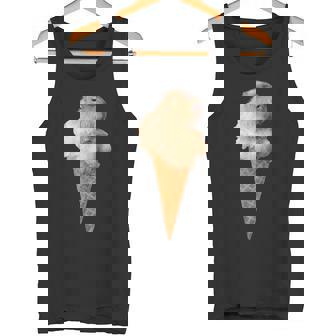 カピバラ アイスクリーム コーン おもしろ かわいい タンクトップ - Kawaiitshirt