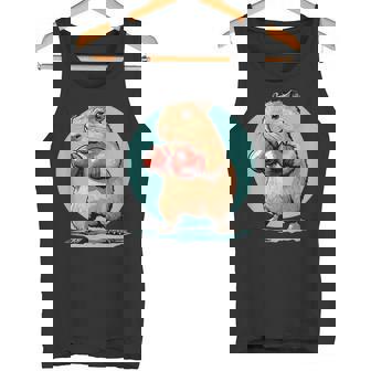 カピバラボクシングチャンピオン 千と千尋の神隠し タンクトップ - Kawaiitshirt