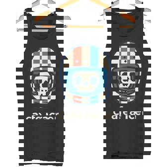 カフェレーサー トレンディ シンプル ヘルメット デザイン バイク タンクトップ - Kawaiitshirt