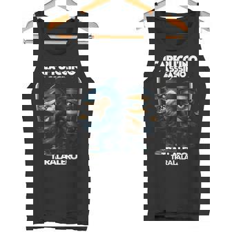 カプチーノ アサシーノ トラレロ トラララ イタリアン ブレイン ミーム タンクトップ - Kawaiitshirt