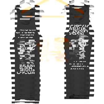 カプチーノ アサシーノ バレリーナ イタリアン ブレイン ミーム キッズ タンクトップ - Kawaiitshirt