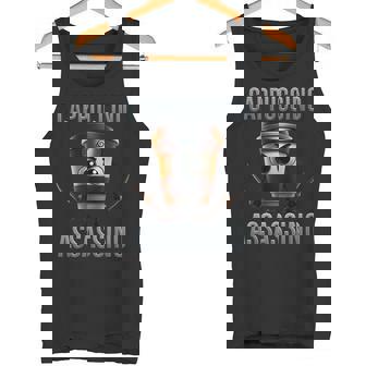 カプチーノ アサシーノ ブレイン レッド タンクトップ - Kawaiitshirt