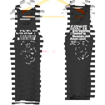 カメラカメラマン 写真家 タンクトップ - Kawaiitshirt