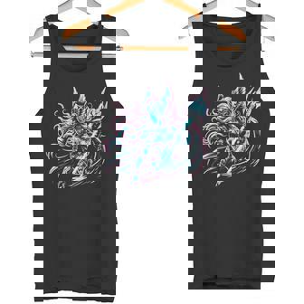 カラフル バイキング ブライトヴァルキリー 北欧神話 タンクトップ - Kawaiitshirt