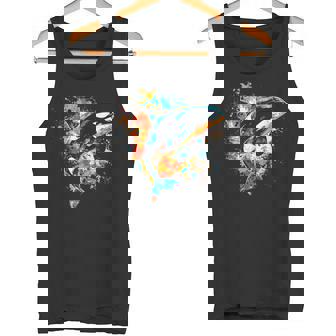 カラフルなシャチ タンクトップ - Kawaiitshirt