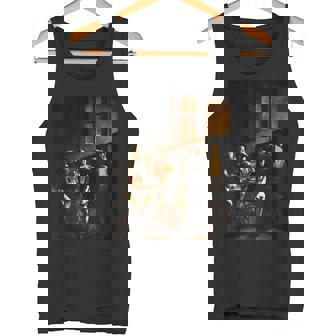 カラヴァッジョの聖マタイの召し タンクトップ - Kawaiitshirt