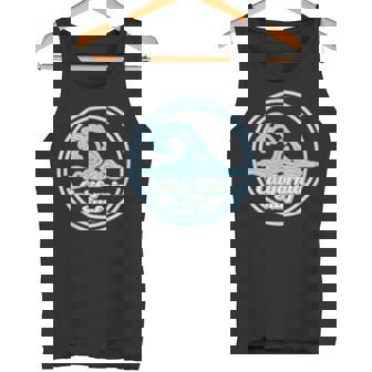 カリフォルニア州バハ、ビッグウェーブサーフクラブ、サーフィングラフィック。 タンクトップ - Kawaiitshirt