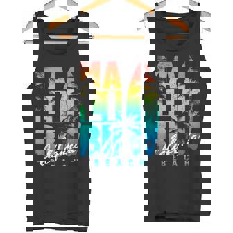 カリフォルニア州マリブビーチ タンクトップ - Kawaiitshirt