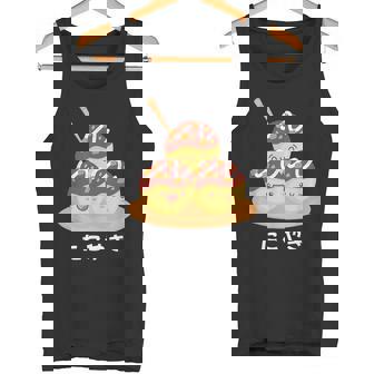 カワイイ たこ焼き 和 大阪 日本食 ひらがな 文字 タンクトップ - Kawaiitshirt