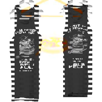 カワイイ キュート パエリア I'm Just Here For The Paella タンクトップ - Kawaiitshirt