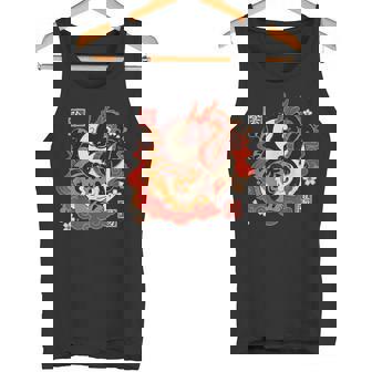 カワイイタイガーアンドドラゴンジャパン タンクトップ - Kawaiitshirt